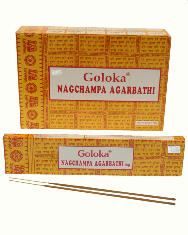INCENSI GOLOKA NAGCHAMPA ( 12 box x 16 gr)