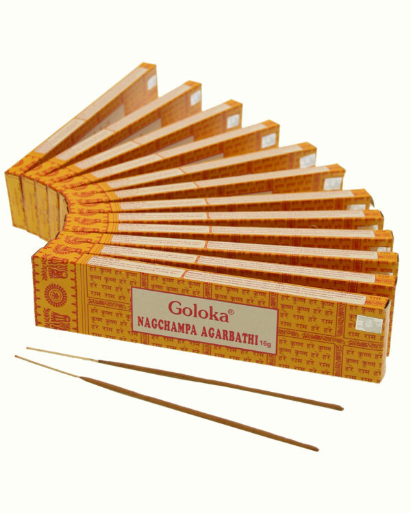 INCENSI GOLOKA NAGCHAMPA ( 12 box x 16 gr)
