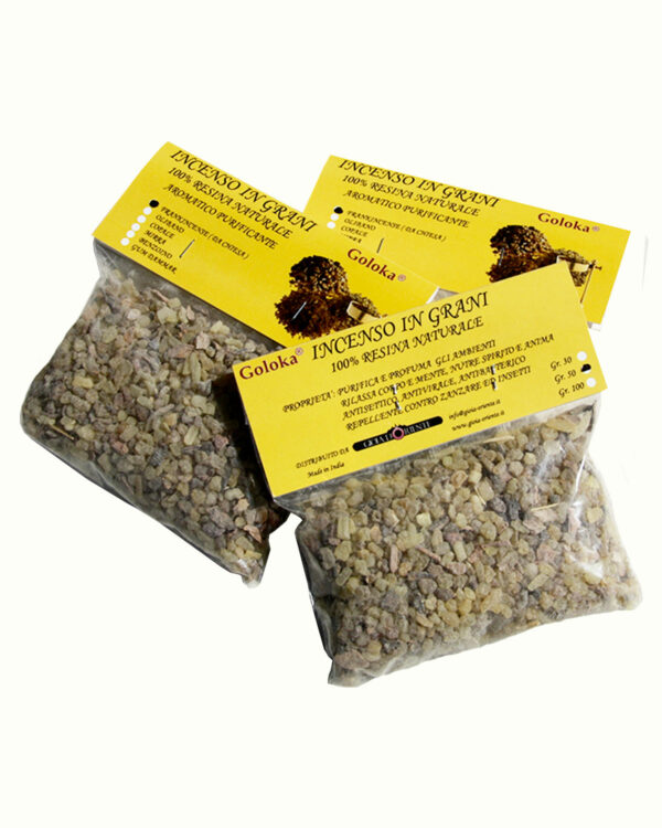 INCENSO IN GRANI FRANKINCENSE ( bustina 50 gr.)