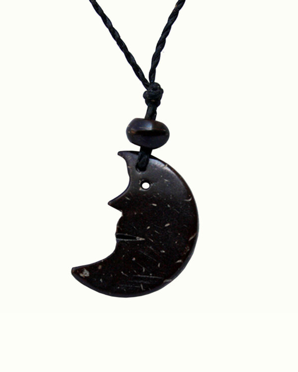 COLLANE IN COCCO SEMPLICI CON LUNA