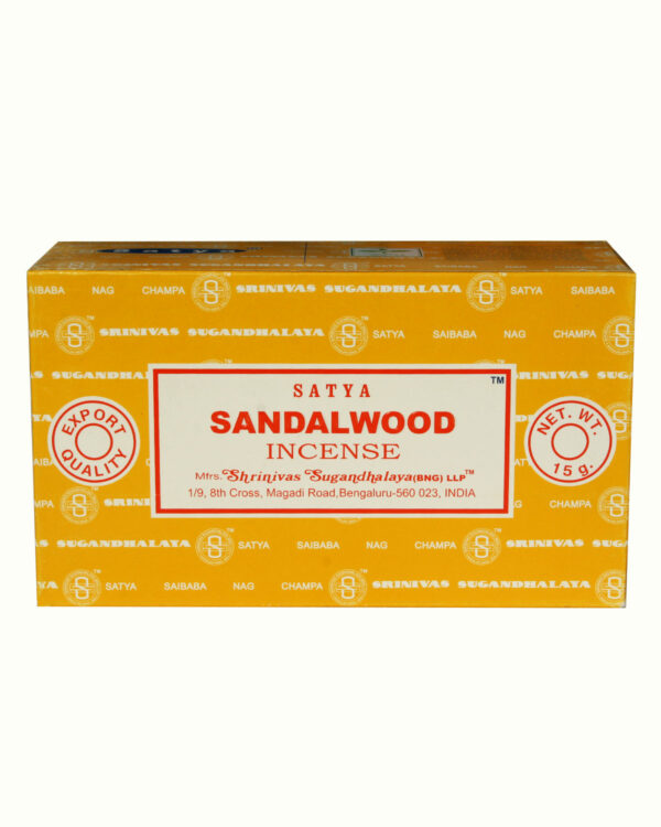INCENSI SATYA SANDALWOOD (conf 12 box x 15 gr.)