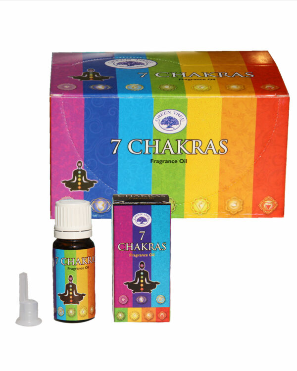 OLIO ESSENZIALE GREEN TREE 7 CHAKRA (conf. 12 bottigliette x 10 ml)