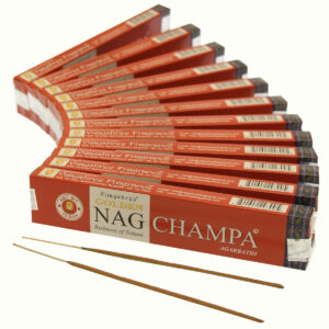 INCENSI GOLDEN NAGCHAMPA (conf. 12 pacch x 15 gr.)