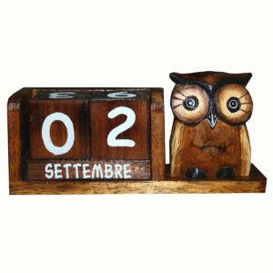 CALENDARIO PERENNE CIVETTA LATERALE GRANDE