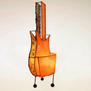 LAMPADA CHITARRA IN FIBRA DI VETRO CM 45