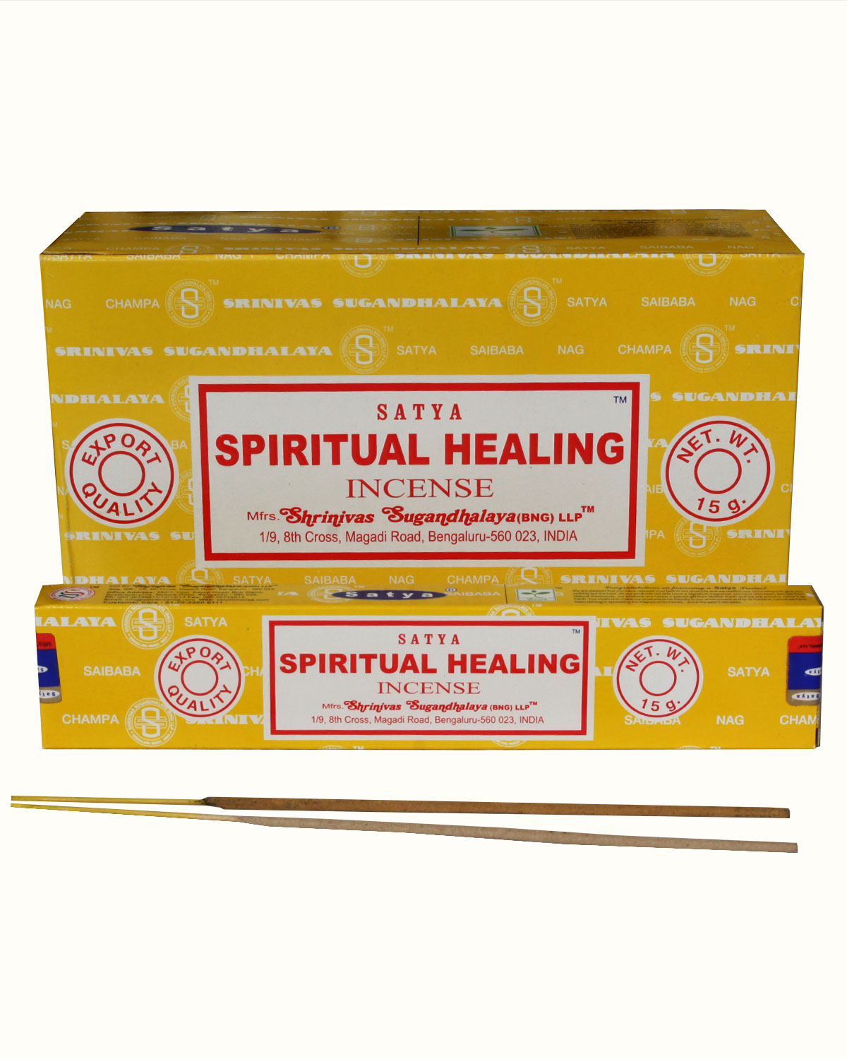 INCENSI SATYA SPIRITUAL HEALING (conf 12 box x 15 gr.) – Cuore d'oriente