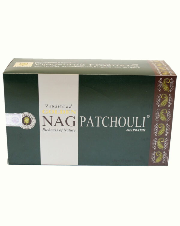 INCENSI GOLDEN NAGPATCHOULI (conf. 12 box x 15 gr)