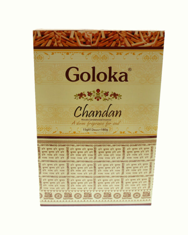 INCENSI GOLOKA CHANDAN  (12 box x 15 gr.)