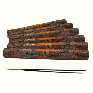 INCENSI CANNELLA (marche assortite) ( 6 p. esag. X 20 sticks )