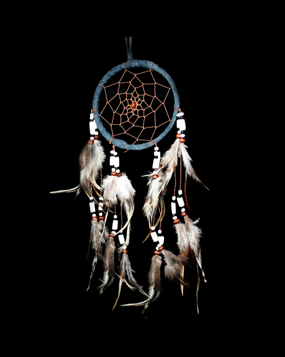 Acchiappasogni ARCOBALENO & CONCHIGLIE Nativi Americani USA DREAMCATCHER 11,5 cm 
