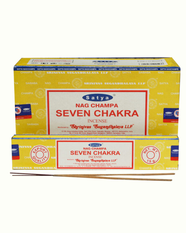 INCENSI SATYA SETTE CHAKRA (conf 12 box x 15 gr.)