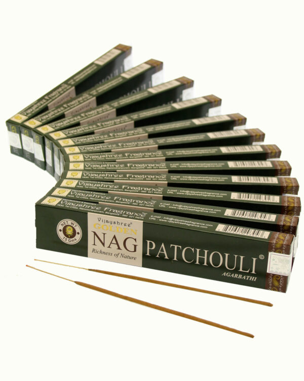 INCENSI GOLDEN NAGPATCHOULI ( 1 box x 15 gr)