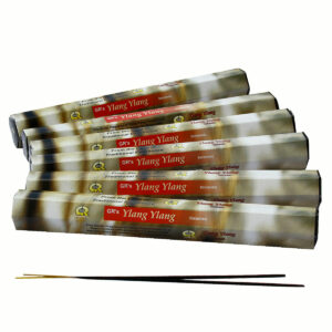 INCENSI  YLANG YLANG marche assortite ( 1 pacchetto esagonale x 20 sticks )