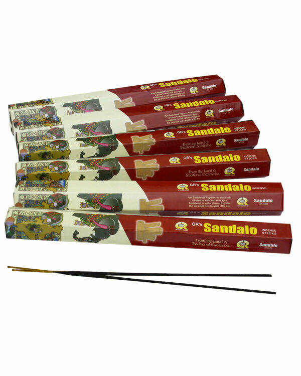 INCENSI SANDALO marche assortite ( 1 pacchetto esagonale x 20 sticks )