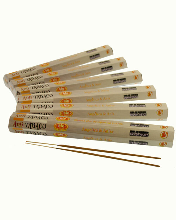 INCENSI ANTITABACCO marche assortite ( 1 pacchetto esagonale x 20 sticks )