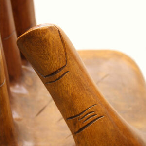 SEDIA MANO IN TEAK SENZA BRACCIOLO CM 90