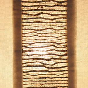 LAMPADA GIAPPONESE IN BAMBOO E SANDALWOOD
