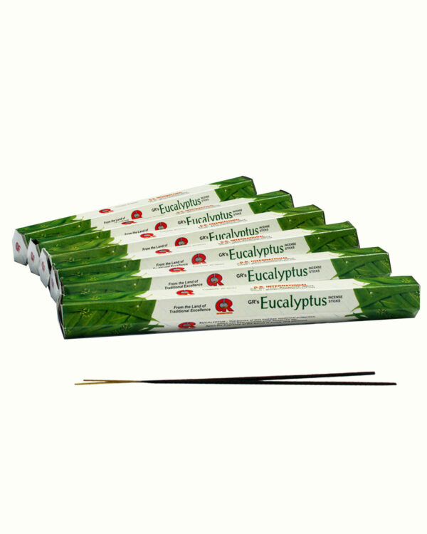 INCENSI EUCALIPTO (marche assortite) ( 6 p. esag. X 20 sticks )