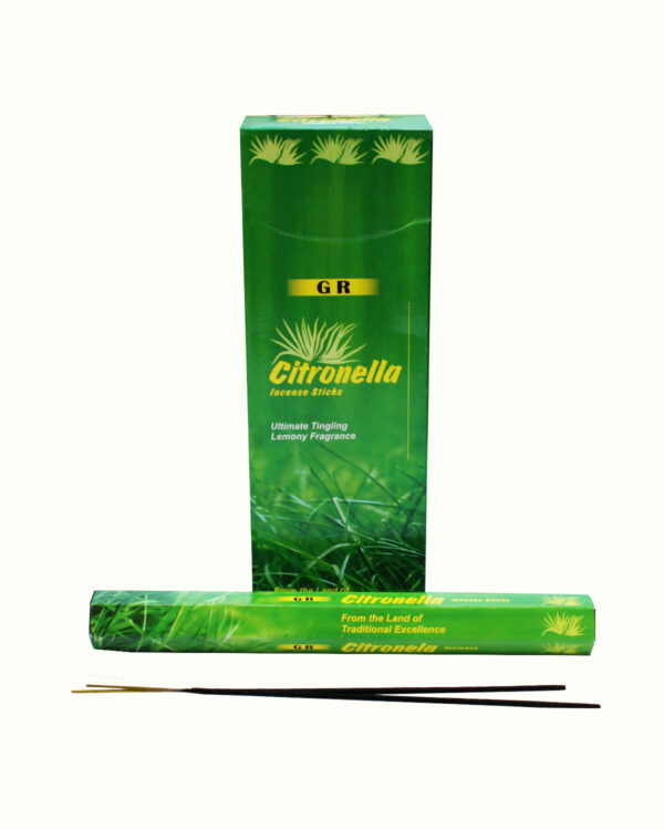 INCENSI CITRONELLA (marche assortite) ( 6 p. esag. X 20 sticks )