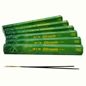 INCENSI CITRONELLA (marche assortite) ( 6 p. esag. X 20 sticks )