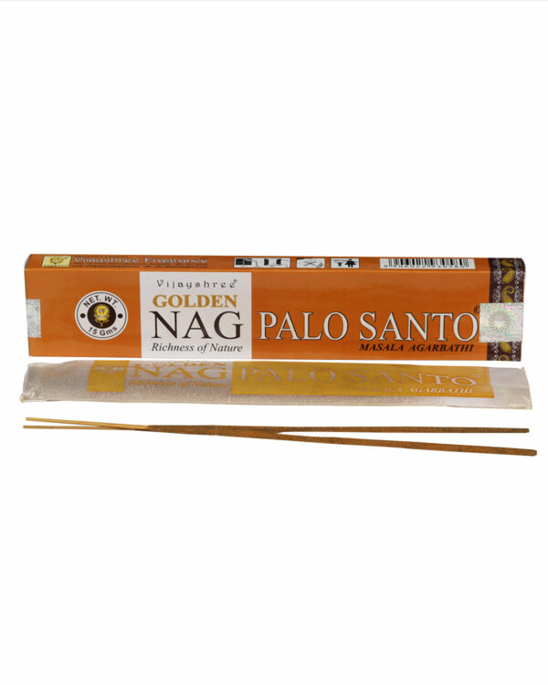 INCENSI GOLDEN NAG PALO SANTO  (1 box x 15 gr)