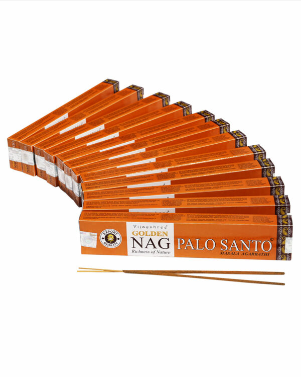 INCENSI GOLDEN NAG PALO SANTO (conf. 12 pacch. X 15 gr)