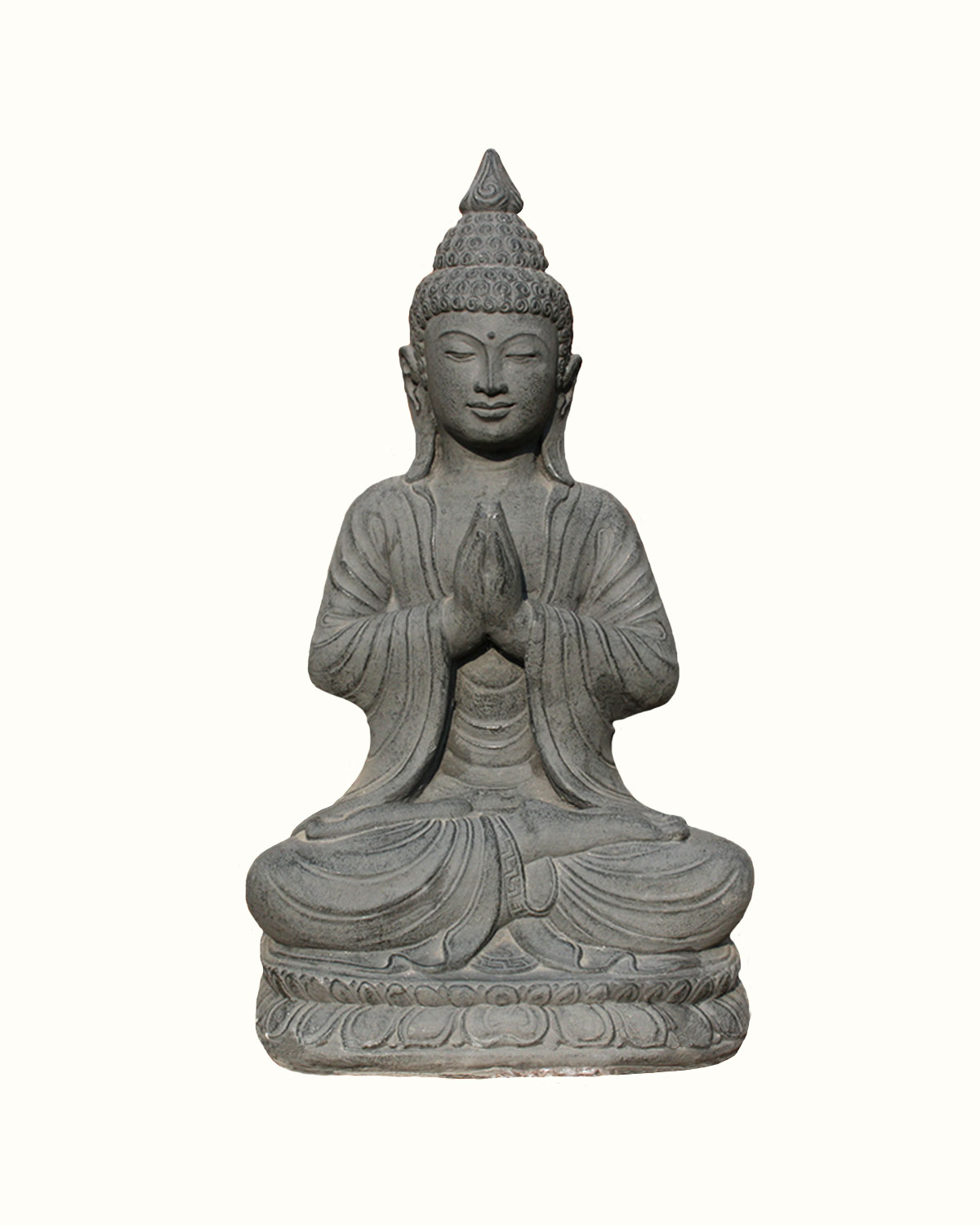 Pevfeciy Statua di Buddha Grande Ornamento di Buddha Statua di Buddha  Giardino Amore libertà Ottimista Positivo Casa Cortile Sala da tè Ornamento