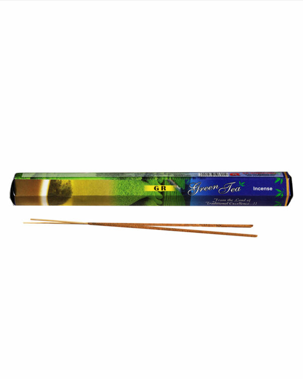 INCENSI THE' VERDE (marche assortite) ( 1 p. esag. X 20 sticks )