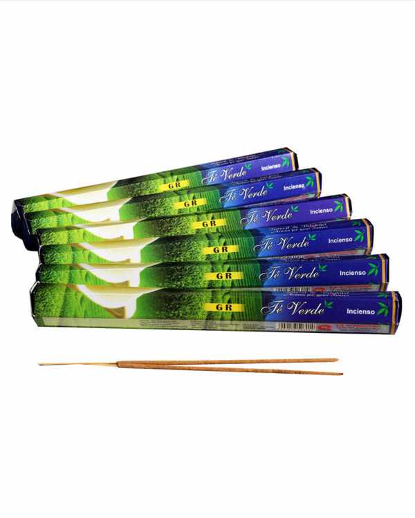 INCENSI THE' VERDE (marche assortite) ( 1 p. esag. X 20 sticks )