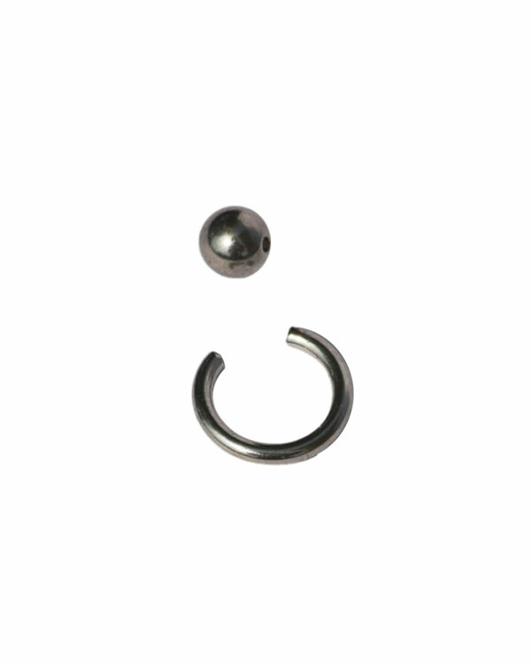 PIERCING ANELLO IN ACCIAIO CHIRURGICO MM 1,2