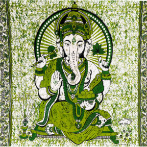 COPRILETTO SINGOLO BATIK GANESH