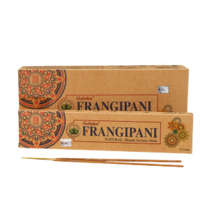 INCENSI GOLOKA FRANGIPANE BIOLOGICI (conf. 6 box x 15 gr)