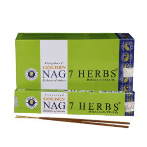 INCENSI GOLDEN NAG 7 HERBS (conf. 12 pacch x 15 gr.)