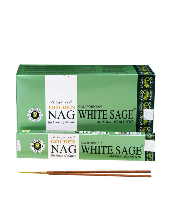 INCENSI GOLDEN NAG WHITE SAGE (conf. 12 pacch x 15 gr.)