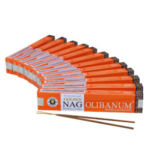 INCENSI GOLDEN NAG OLIBANO (conf. 12 pacch x 15 gr.)