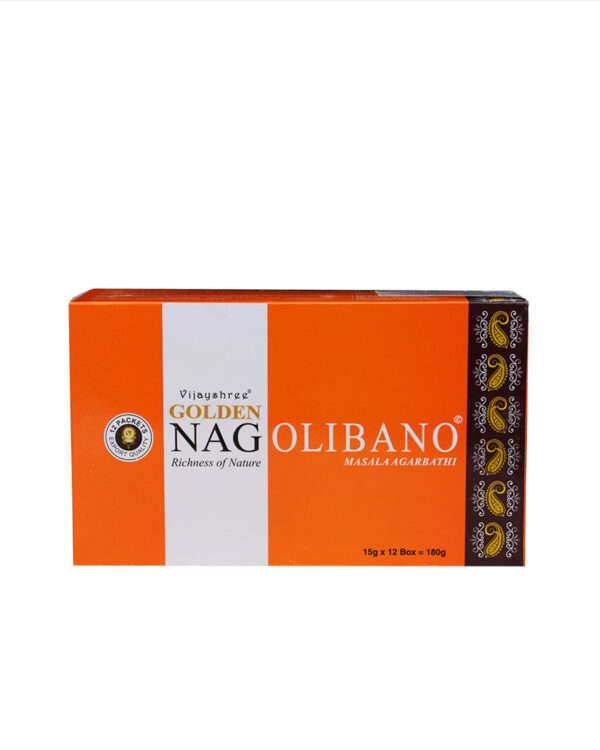 INCENSI GOLDEN NAG OLIBANO (conf. 12 pacch x 15 gr.)