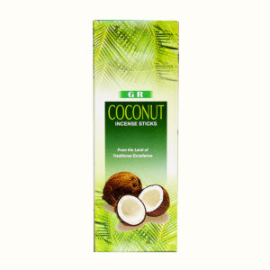 INCENSI  COCCO (marche assortite) ( 6 p. esag. X 20 sticks )