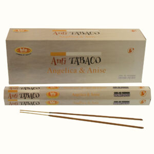 INCENSI  ANTITABACCO  (marche assortite) ( 6 p. esag. X 20 sticks )