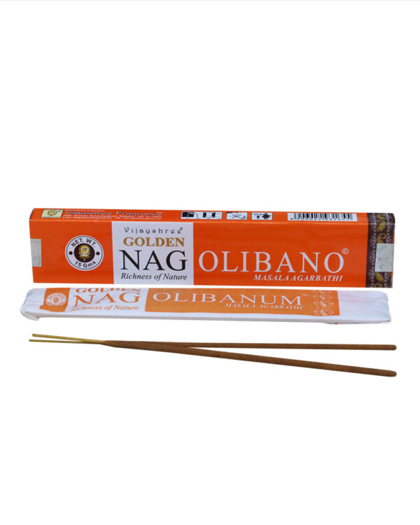 INCENSI GOLDEN NAG OLIBANO (1 box X 15 gr)