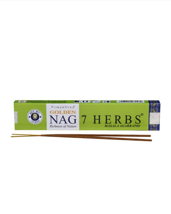 INCENSI GOLDEN NAG 7 HERBS (1 box X 15 gr)