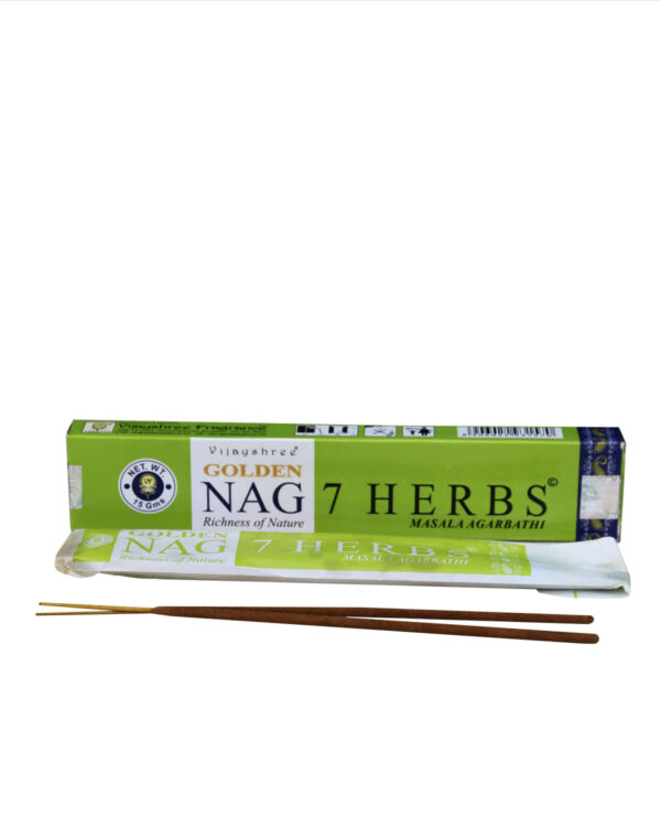 INCENSI GOLDEN NAG 7 HERBS (1 box X 15 gr)