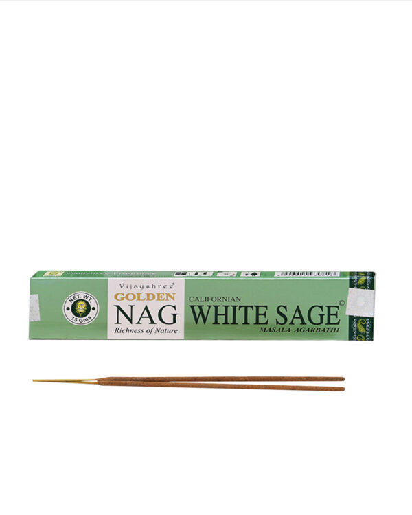 INCENSI GOLDEN NAG WHITE SAGE (1 box X 15 gr)