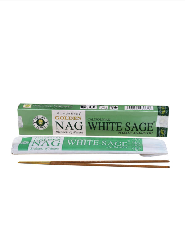 INCENSI GOLDEN NAG WHITE SAGE (1 box X 15 gr)