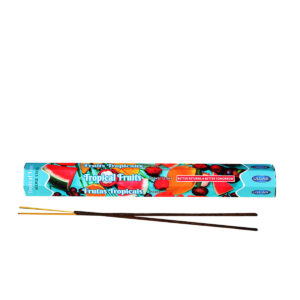 INCENSI  FRUTTI TROPICALI (marche assortite) ( 1 pacchetto esagonale X 20 sticks )