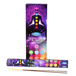 INCENSI  7 CHAKRA (6 p. esagonali x 20 sticks )