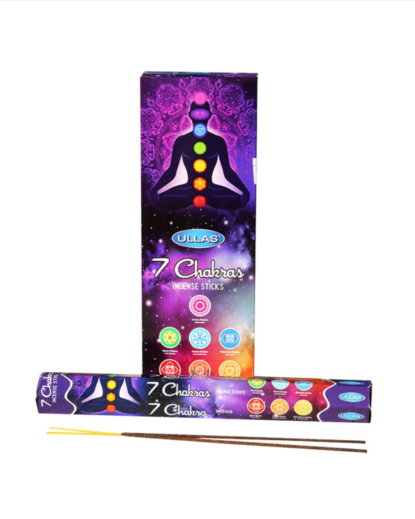 INCENSI  7 CHAKRA (6 p. esagonali x 20 sticks )