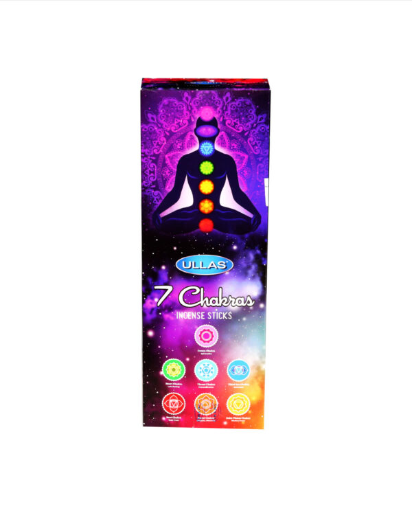 INCENSI  7 CHAKRA (6 p. esagonali x 20 sticks )