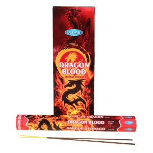 INCENSI  SANGUE DI DRAGO ( 6 p. esag. X 20 sticks )