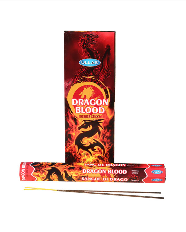 INCENSI  SANGUE DI DRAGO ( 6 p. esag. X 20 sticks )