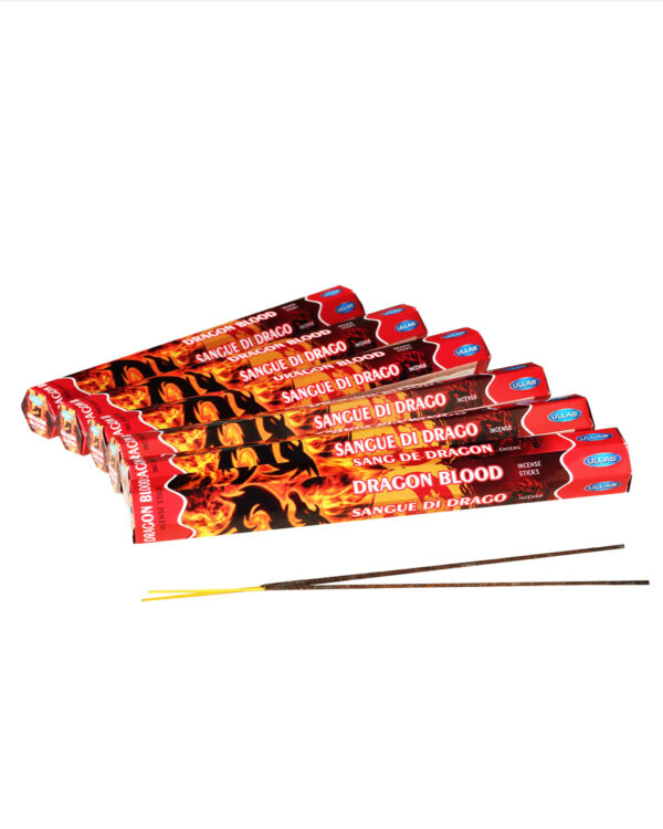 INCENSI  SANGUE DI DRAGO ( 6 p. esag. X 20 sticks )